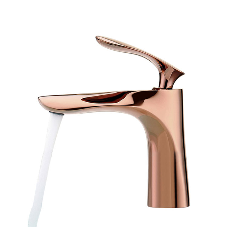 Robinet de baie Rose Gold